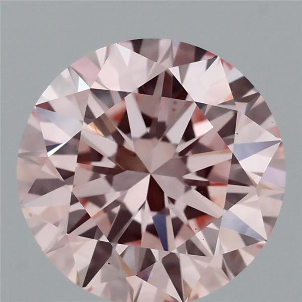 2.03 Ct. Fancy Intense Pink Round Lab Grown Diamond