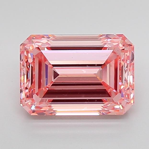 4.00 Ct. Fancy Intense Pink Emerald Lab Grown Diamond