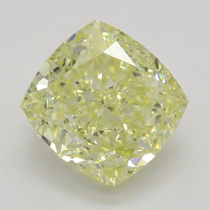 2.21 Ct. Fancy Yellow Cushion Diamond