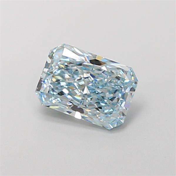 1.26 Ct. Fancy Intense  Blue Radiant Lab Grown Diamond