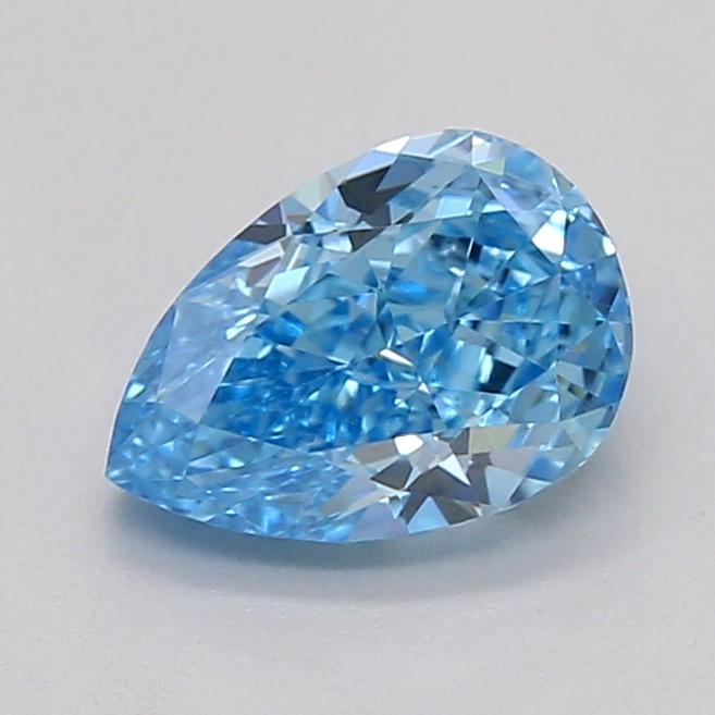 0.54 Ct. Fancy Blue Pear Lab Grown Diamond