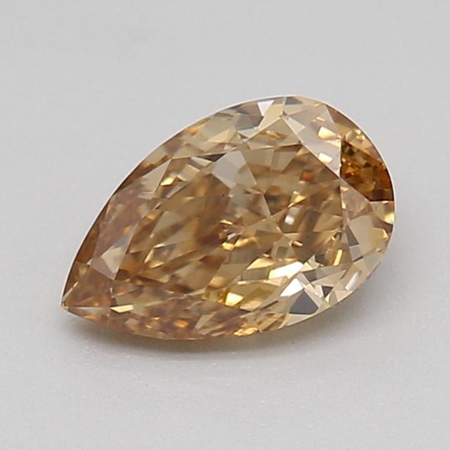 0.45 Ct. Fancy  Brown Pear Lab Grown Diamond