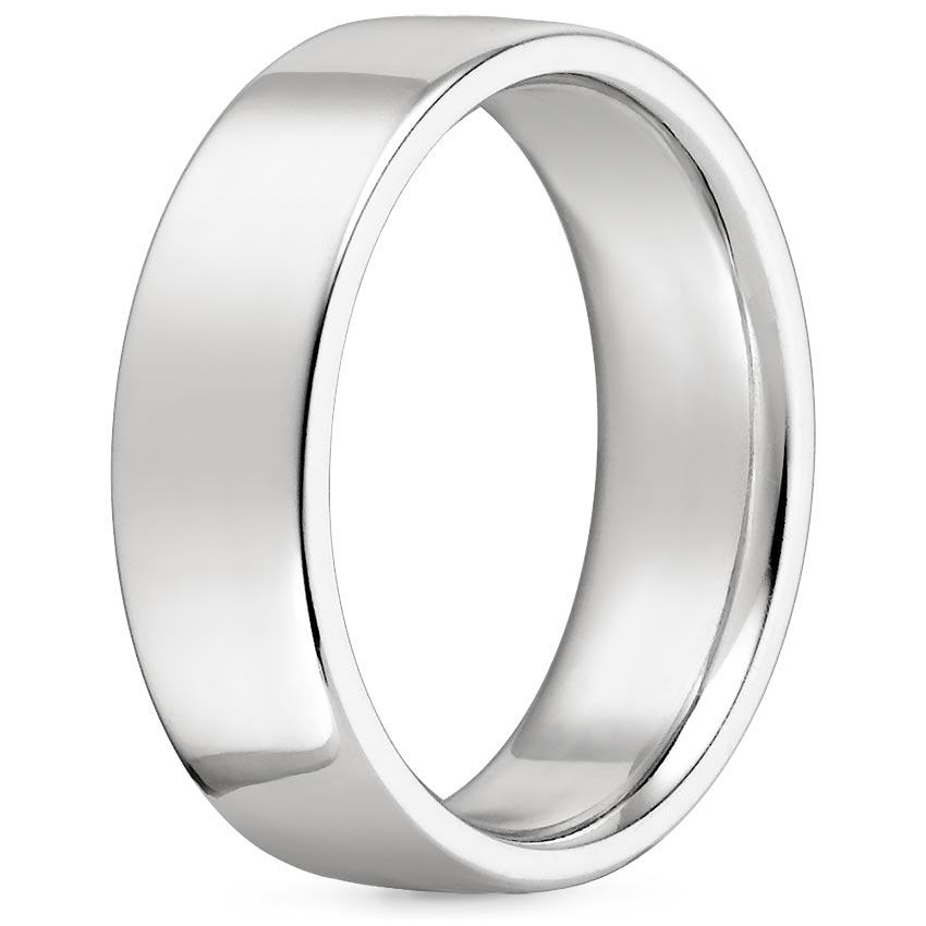 6mm Mojave Wedding Ring in Platinum