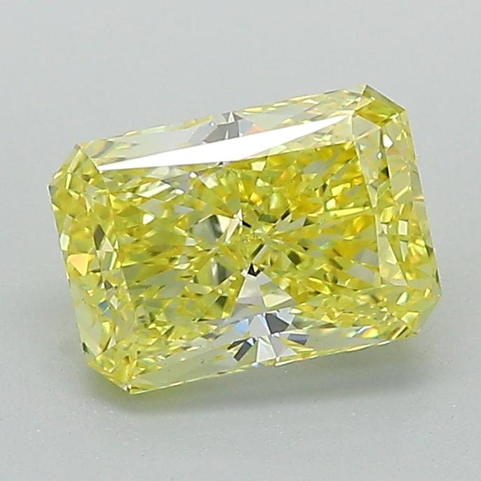 1.28 Ct. Fancy Intense Yellow Radiant Lab Grown Diamond