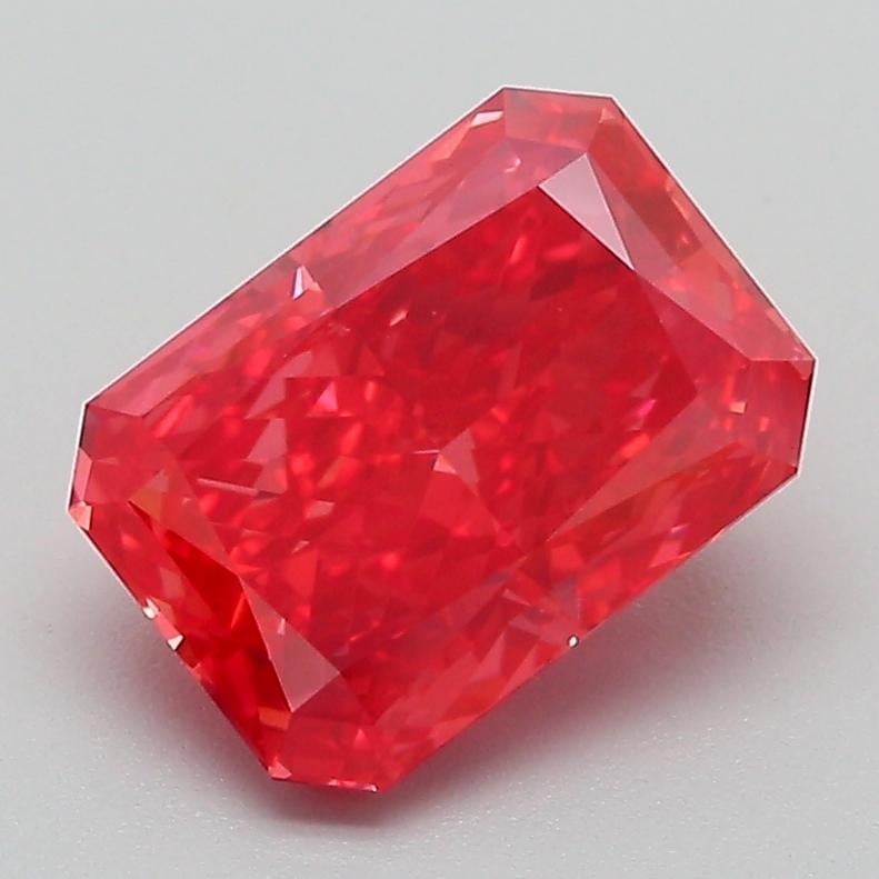 2.11 Ct. Fancy Vivid Pink Radiant Lab Grown Diamond