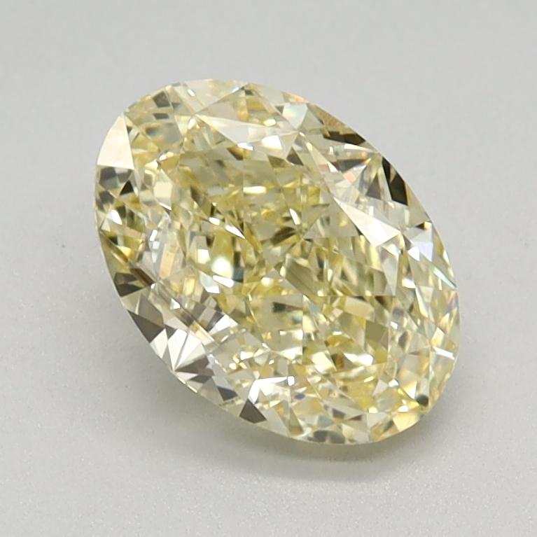 1.04 Ct. Fancy Intense Yellow Oval Lab Grown Diamond