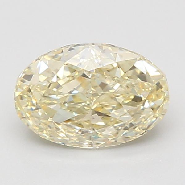 1.54 Ct. Fancy Yellow Oval Lab Grown Diamond