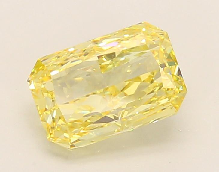 1.55 Ct. Fancy Vivid Yellow Radiant Lab Grown Diamond
