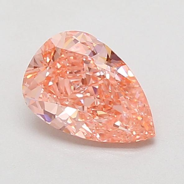 1.08 Ct. Fancy Vivid Pink Pear Lab Grown Diamond