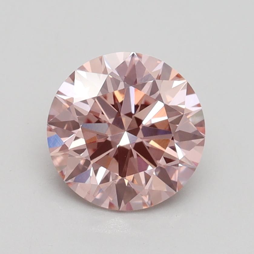 1.31 Ct. Fancy Intense Pink Round Lab Grown Diamond
