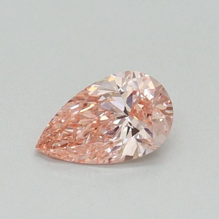 0.31 Ct. Fancy Intense Pink Pear Lab Grown Diamond