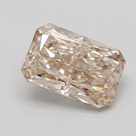0.35 Ct. Very Light  Brown Radiant Lab Grown Diamond