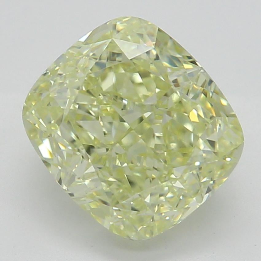 1.22 Ct. Fancy Light Yellow Cushion Diamond