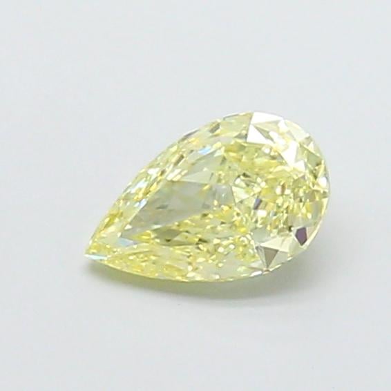 0.92 Ct. Fancy Yellow Pear Lab Grown Diamond