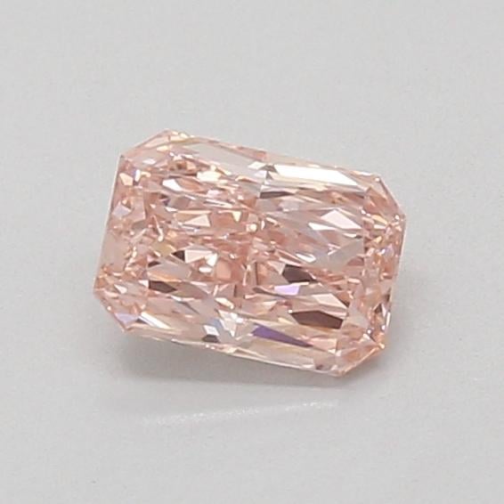0.57 Ct. Fancy Intense Pink Radiant Lab Grown Diamond
