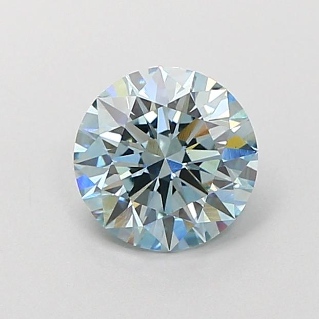 1.07 Ct. Fancy Blue Round Lab Grown Diamond