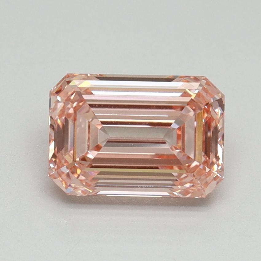 1.58 Ct. Fancy Intense Pink Emerald Lab Grown Diamond