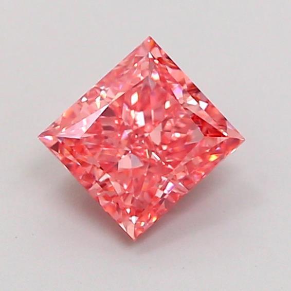 1.04 Ct. Fancy Vivid  Pink Princess Lab Grown Diamond