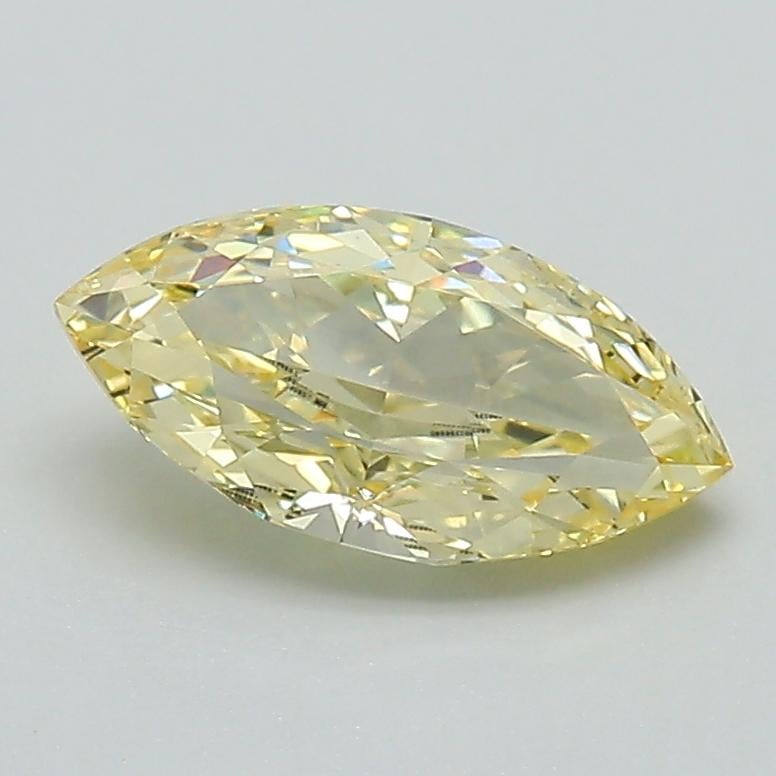 1.08 Ct. Fancy Intense Yellow Marquise Lab Grown Diamond
