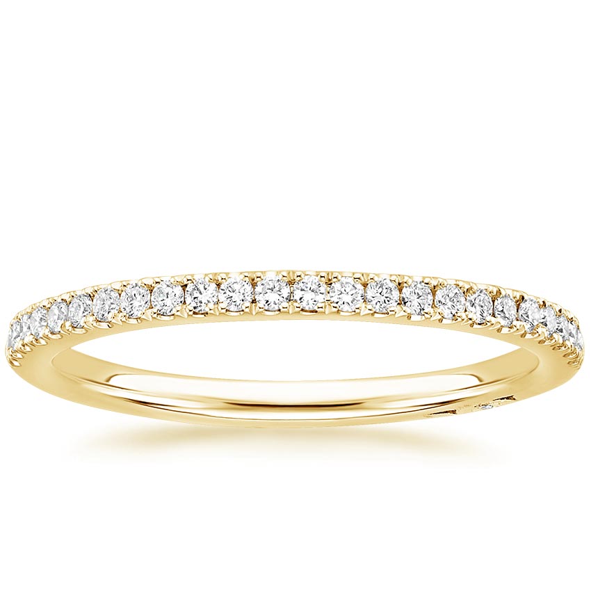 18K Yellow Gold Simply Tacori Diamond Ring (1/5 ct. tw.), large top view