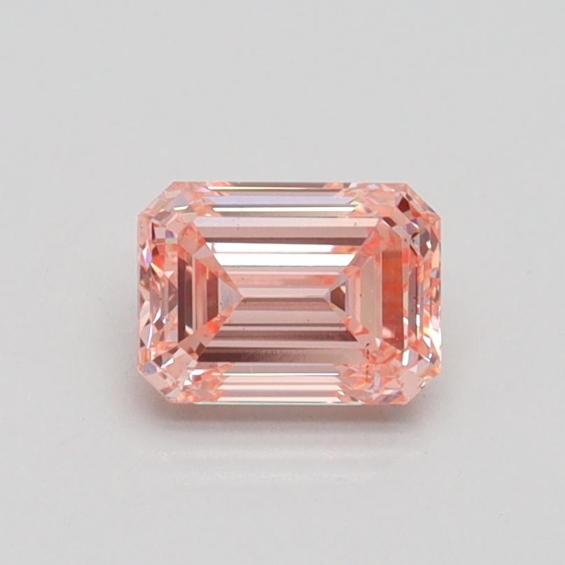 0.74 Ct. Fancy Intense Pink Emerald Lab Grown Diamond