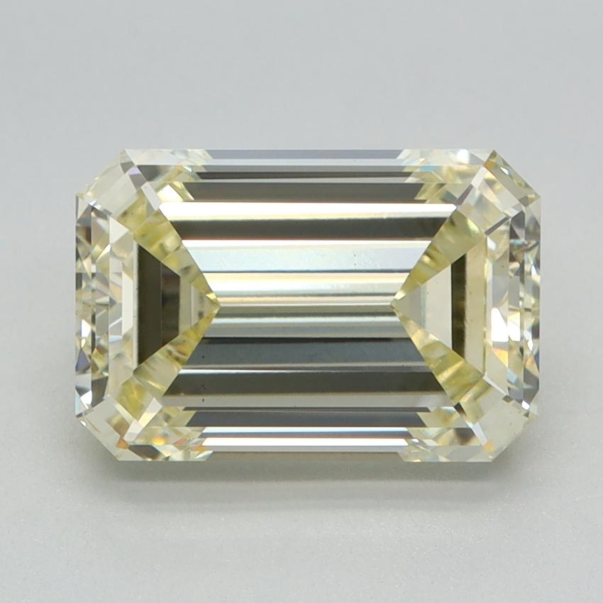 2.26 Ct. Fancy Light Yellow Emerald Lab Grown Diamond
