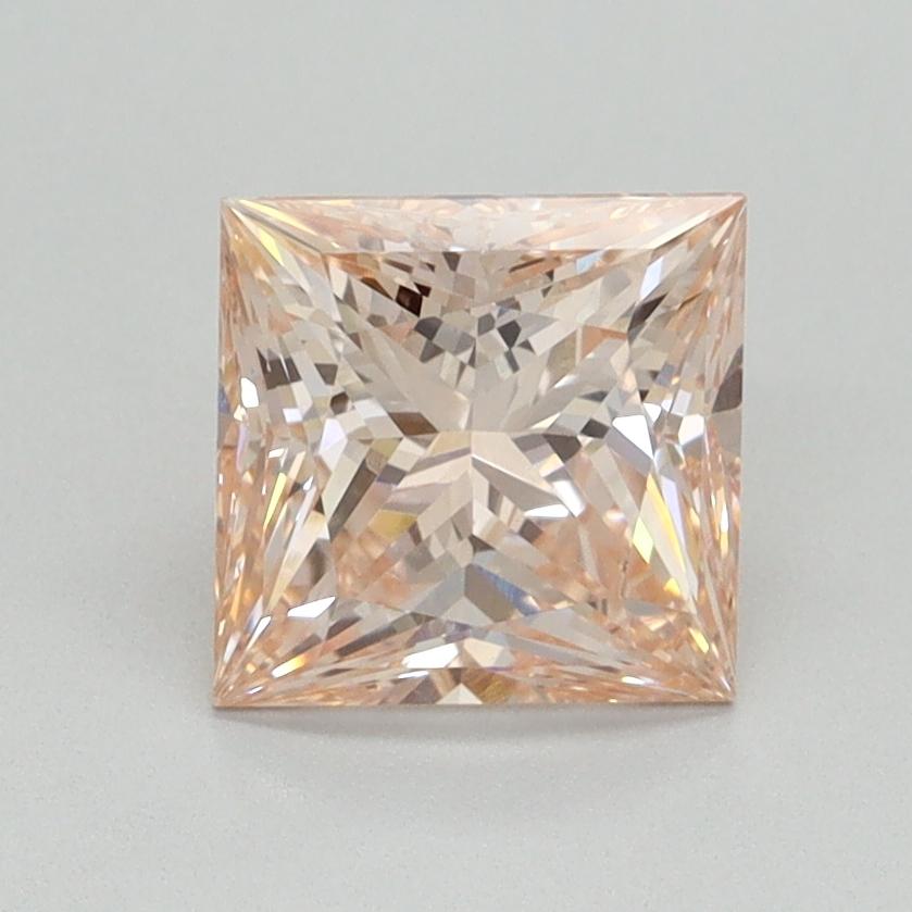 1.54 Ct. Fancy Intense Pink Princess Lab Grown Diamond