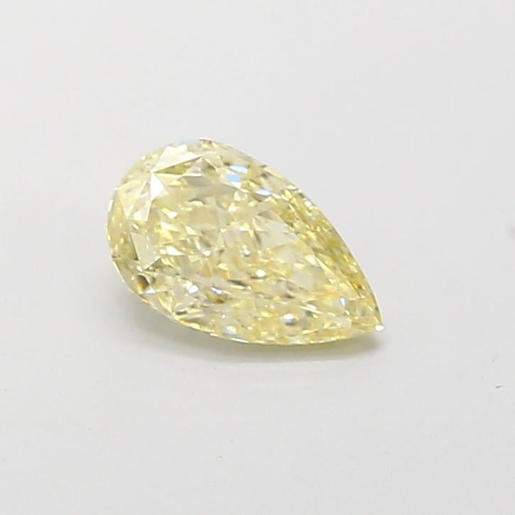 0.82 Ct. Fancy Light Yellow Pear Lab Grown Diamond