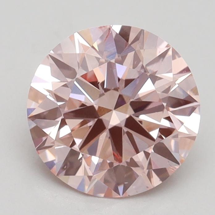 1.52 Ct. Fancy Intense Pink Round Lab Grown Diamond