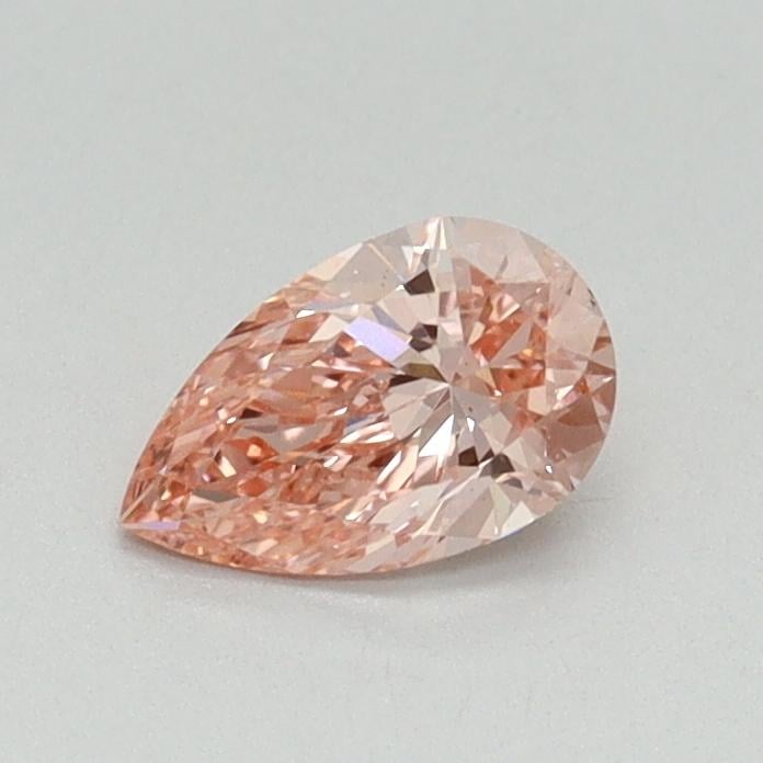 0.40 Ct. Fancy Vivid Pink Pear Lab Grown Diamond