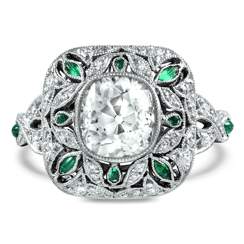 Edwardian Reproduction Diamond Vintage Ring