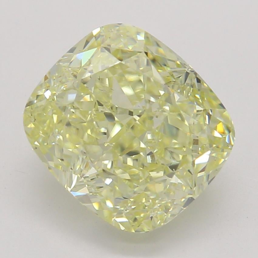 2.03 Ct. Fancy Yellow Cushion Diamond