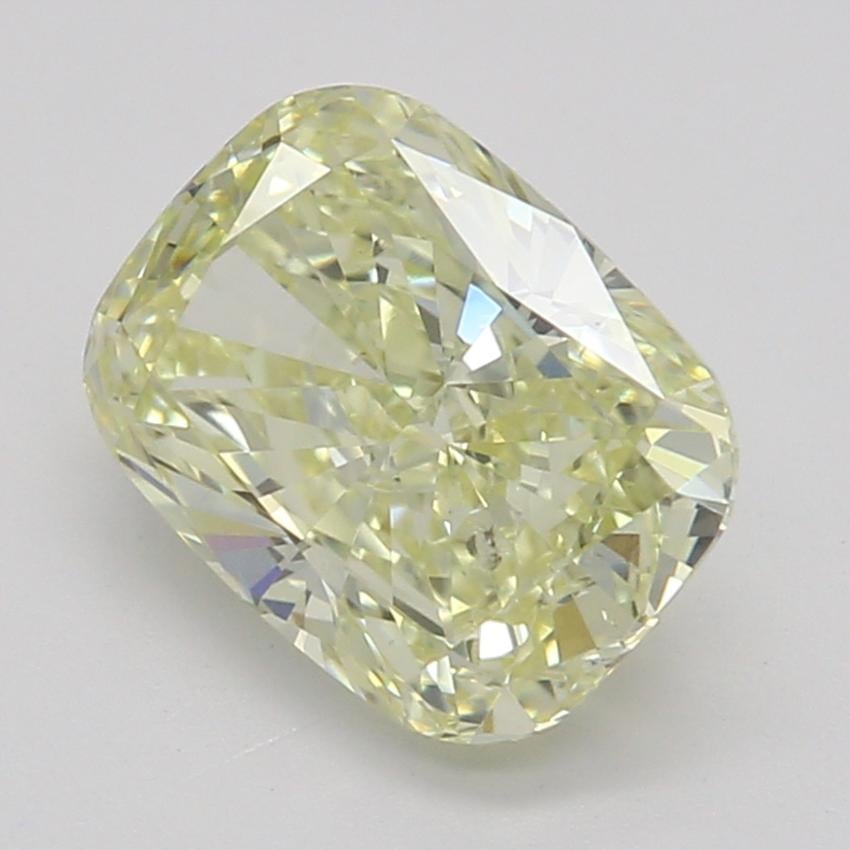 1.01 Ct. Fancy Light Yellow Cushion Diamond