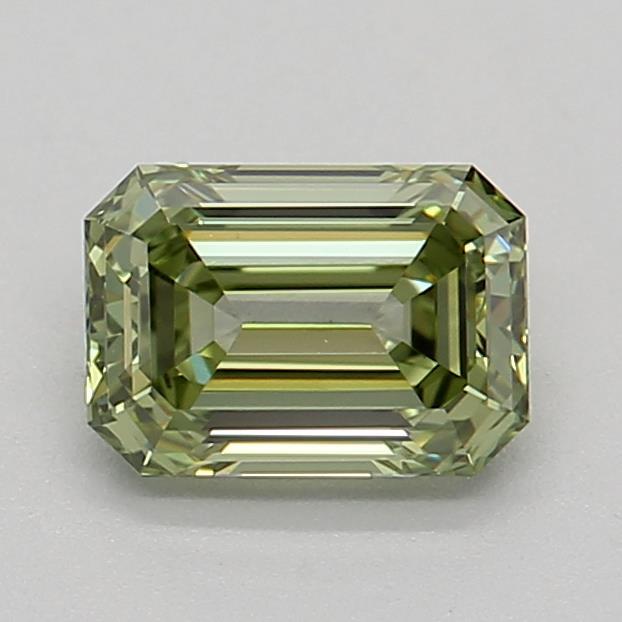 0.50 Ct. Fancy Vivid Green Emerald Lab Grown Diamond