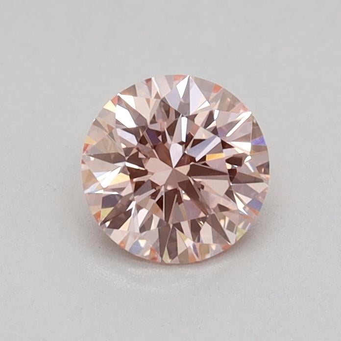 0.35 Ct. Fancy Intense Pink Round Lab Grown Diamond