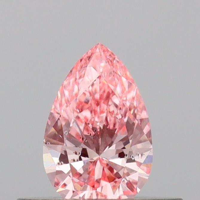 0.34 Ct. Fancy Vivid Pink Pear Lab Grown Diamond