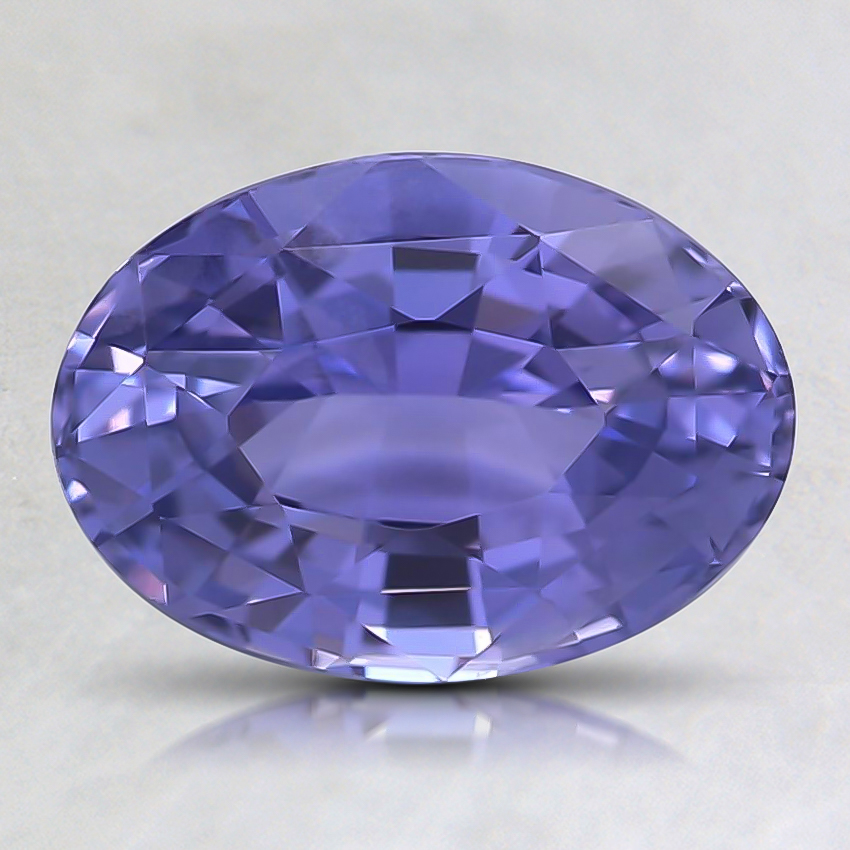 8.8x6.3mm Purple Oval Sapphire