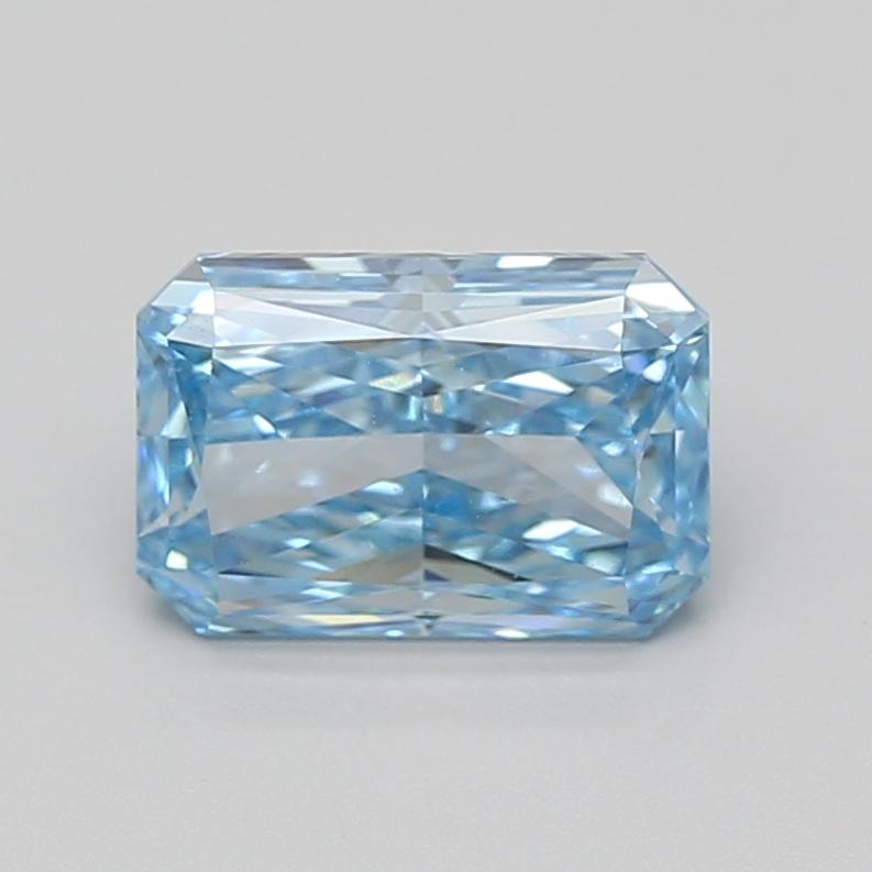 2.09 Ct. Fancy Vivid Blue Radiant Lab Grown Diamond