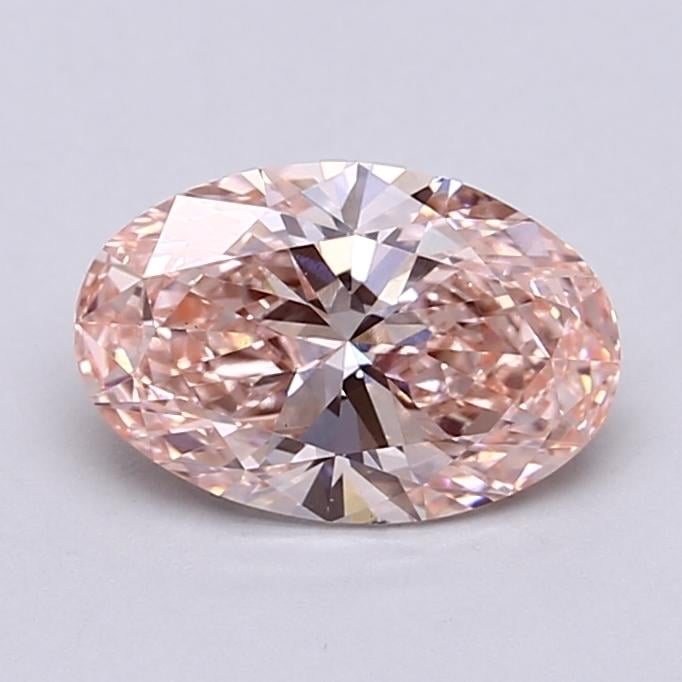 1.84 Ct. Fancy Vivid  Pink Oval Lab Grown Diamond