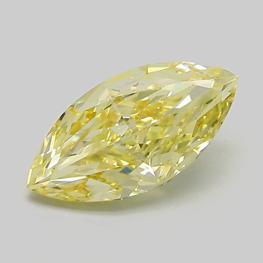 1.68 Ct. Fancy  Yellow Marquise Lab Grown Diamond