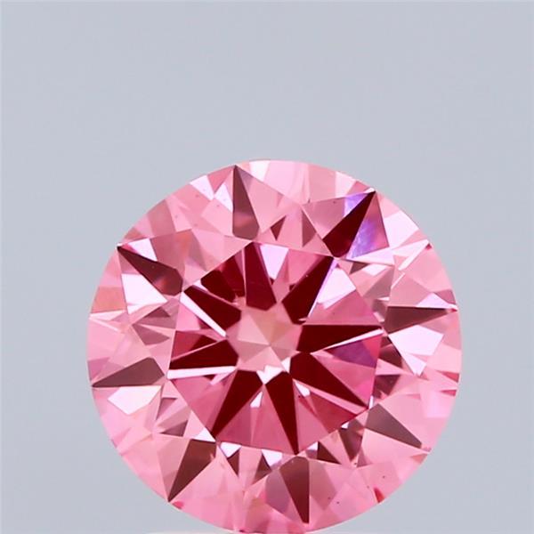2.03 Ct. Fancy Vivid  Pink Round Lab Grown Diamond