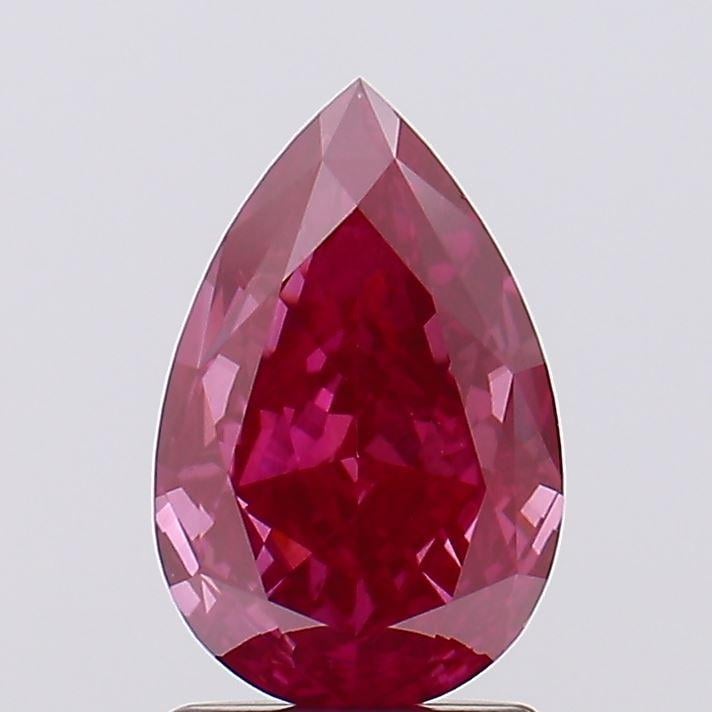 1.75 Ct. Fancy Vivid Pink Pear Lab Grown Diamond