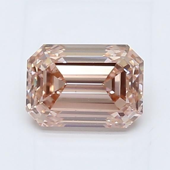 1.00 Ct. Fancy Intense Pink Emerald Lab Grown Diamond