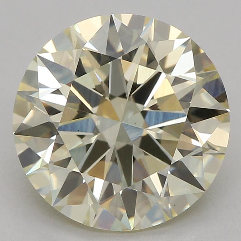 2.00 Ct. Fancy Light Yellow Round Lab Grown Diamond