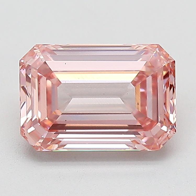 1.97 Ct. Fancy Intense  Pink Emerald Lab Grown Diamond