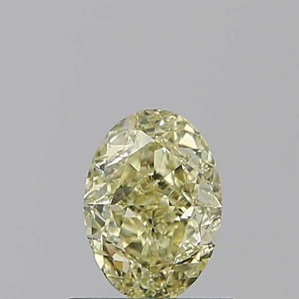 0.80 Ct. Fancy Light Yellow Oval Diamond