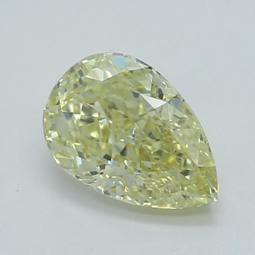 0.50 Ct. Fancy Yellow Pear Diamond