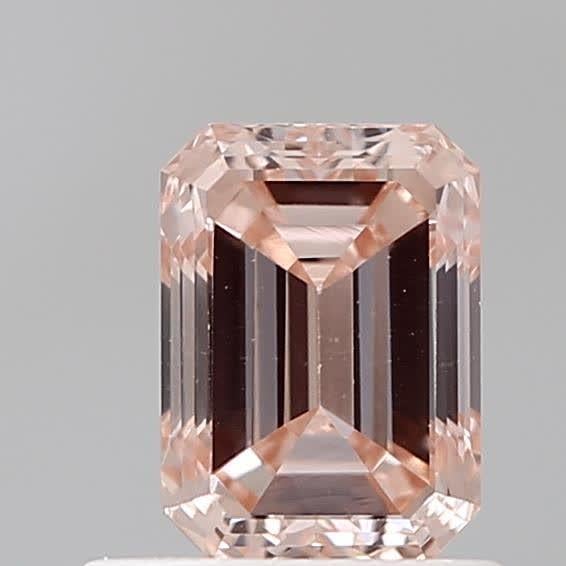 0.88 Ct. Fancy Pink Emerald Lab Grown Diamond