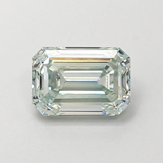 0.82 Ct. Fancy Intense Green Emerald Lab Grown Diamond