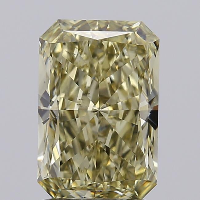 2.01 Ct. Fancy Yellow Radiant Lab Grown Diamond
